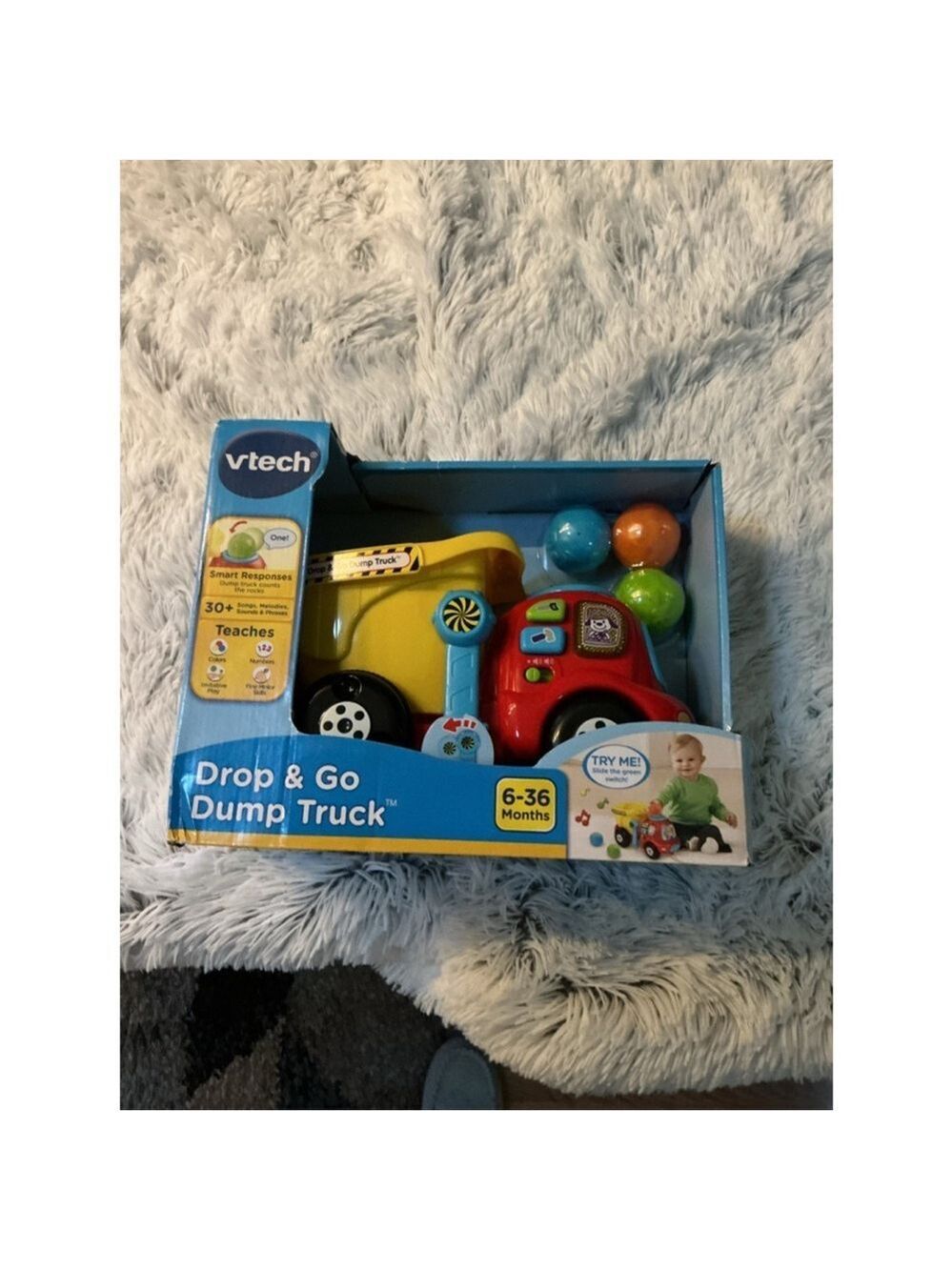 VTech Drop & Go Dump Truck Toddler Learning Toy New in Box